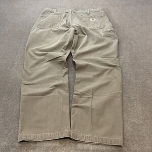 Carhartt Pants Mens Size 38x32 B299 MUS Brown Dungaree Workwear Utility Baggy